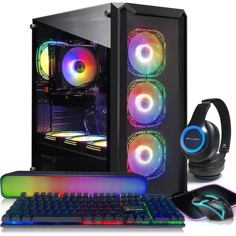 Pc Gaming Rtx 3060 - كمبيوتر ألعاب مكتبي، معالج Core i7-11700F