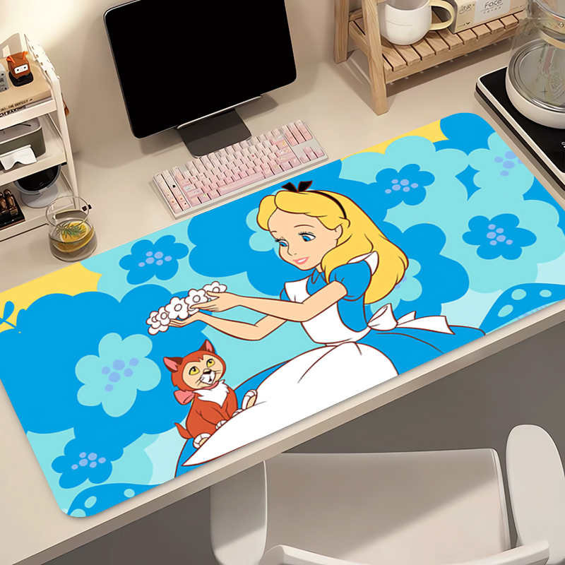 Pc Gaming Desk - لوحة ماوس 90×40 سم بتصميم أليس