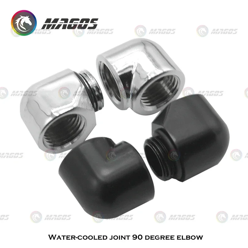 Pc Gaming Liquid Cooling - 2 قطعة G1/4 90 ° تركيب