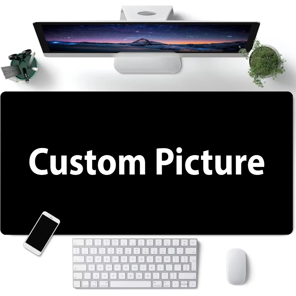 Pc Gaming Custom - سجادة مكتب للألعاب غير قابلة للانزلاق