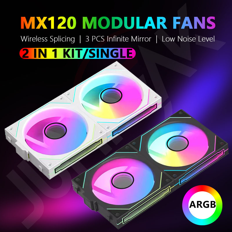 Pc Gaming Liquid Cooling - JUMPEAK MX120 240mm مروحة تبريد للكمبيوتر