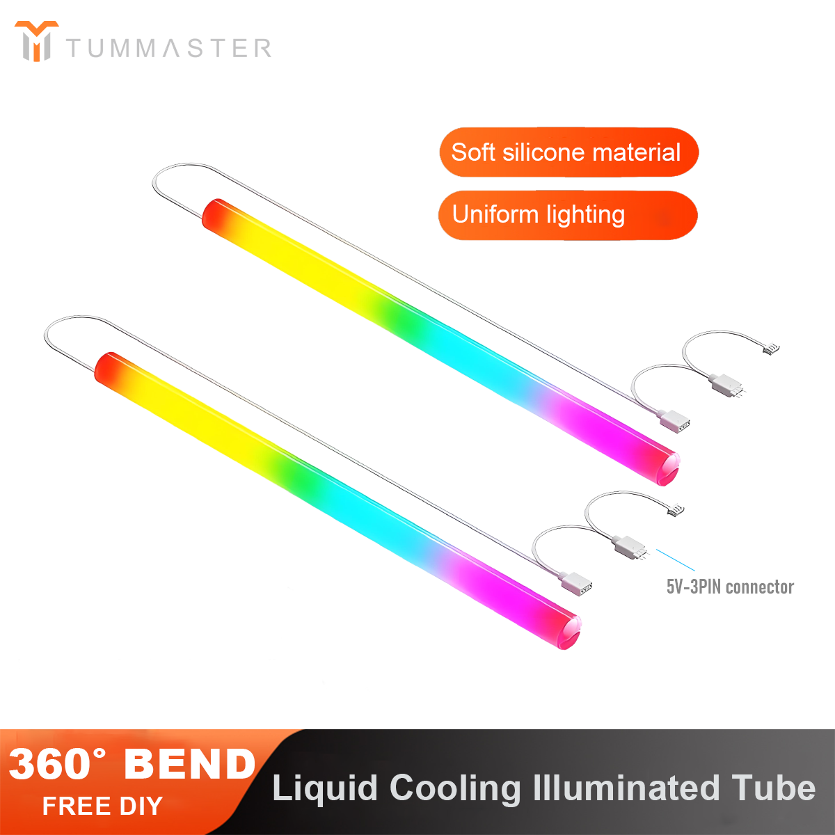 Pc Gaming Liquid Cooling - TUMMASTER ARGB كم تبريد المياه 5V3