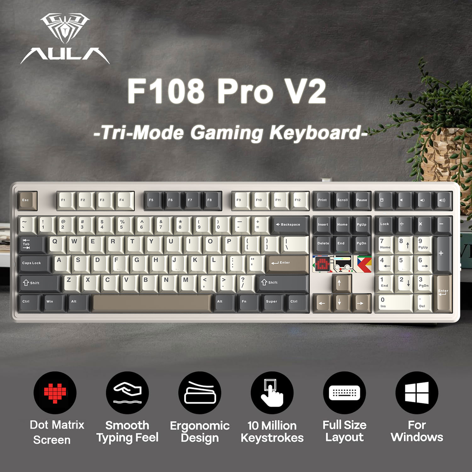 لوحة مفاتيح ميكانيكية AULA F10 - مراجعة Pc Gaming Uk وسعره