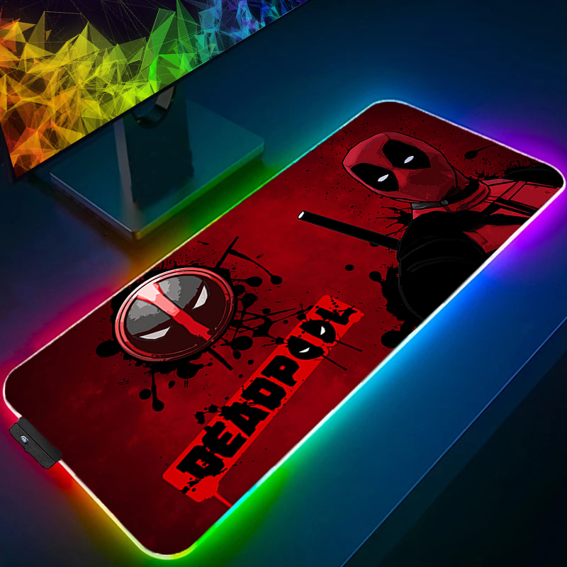 لوحة ماوس LED للألعاب بإضاءة خ - مراجعة Pc Gaming Setup وسعره