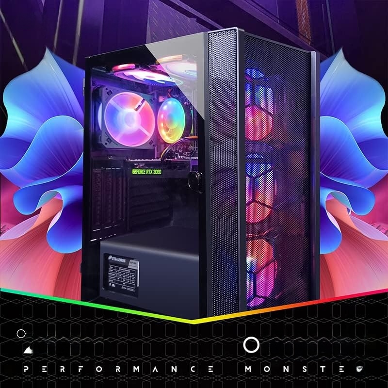 كمبيوتر ألعاب مكتبي، معالج كور - مراجعة Pc Gaming Rtx 3060 وسعره