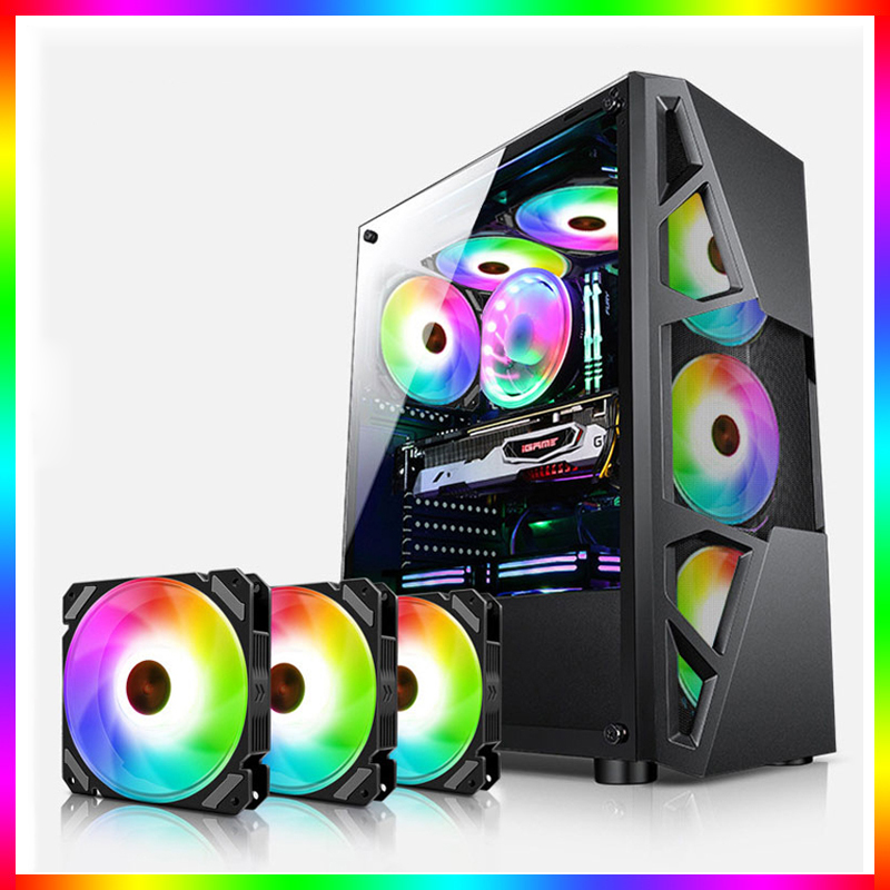 مروحة كمبيوتر ARGB مقاس 120 مم - مراجعة Pc Gaming Desk وسعره