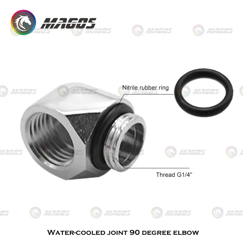 2 قطعة G1/4 90 °   تركيب بزاوي - مراجعة Pc Gaming Liquid Cooling وسعره