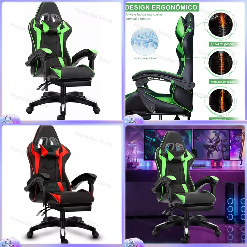 كرسي ألعاب مريح بظهر عالٍ ومسن - مراجعة Pc Gaming Desk وسعره